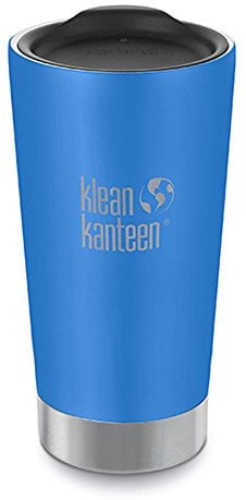 Klean Kanteen Erwachsene Tumbler Vakuumisoliert mit Deckel Kaffeebecher, Pacific Sky, 1 Stück (1er Pack)