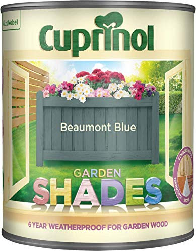 Cuprinol Garden Shades Beaumont Blue 1 Litre CUPGSBMB1L