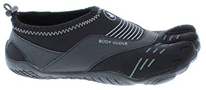 Body Glove Men's 3T Barefoot Cinch Water Shoe, Black/Black, 7
