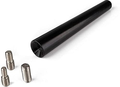 BlackNugget® Autoantenne - Universal Kfz Antenne für alle Autos - Dachantenne mit erstklassiger Empfangsqualität - Kurze Auto Antenne für AM & FM Empfang - DAB Antenne Auto | Kurzstabantenne