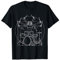 Drummer Schlagzeug Da Vinci Schlagzeuger Rock Musik Geschenk T-Shirt