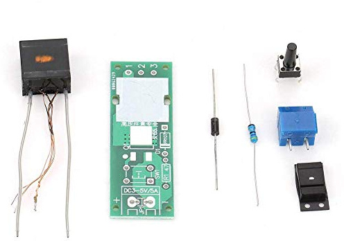 Arc Igniter Coil Module DC 3-5V DIY encendedor electrónico Kit de generador de pulso de alto voltaje para encendedor de cigarrillos
