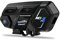 Fodsports M1-S Pro Intercomunicador Casco Moto Bluetooth, 8 Motociclistas de 2000m, Sistema Comunicación Casco con Compartir Música, Cancelación Triple de Ruido/Carga Rápida/Emparejamiento Universal
