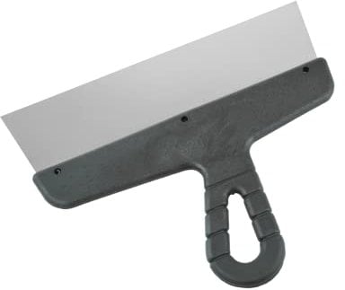 Toolty Stainless Steel Taping Knife, Flexible Wall Putty Knife, Drywall Scraper, Finishing Coat Spatula - 250mm (9.84) - DIY - TLTY-0921