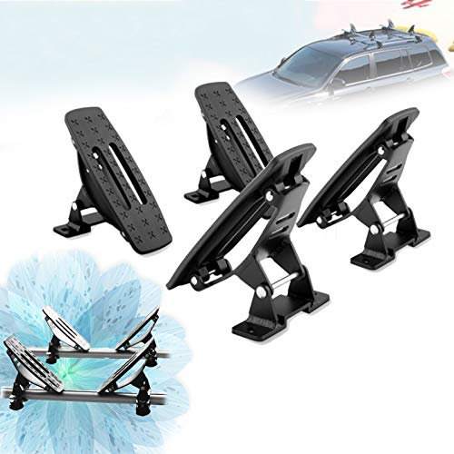 ZhiLianZhao Support De Toit Universel pour Porte-Kayak Barres DE Toit DE Voiture Barre Voiture avec Galerie De Toit De Voiture Universelle pour Porte-Kayak
