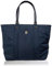 Tommy Hilfiger Damen Tote Bag Tasche My Tommy Tote mit Reißverschluss, Blau (Acc Desert Sky), Einheitsgröße