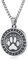 WESTMIAJW Viking Necklace Stainless Steel Norse Bear Paw Amulet Pendant Necklaces Jewellery Gifts for Men 60cm