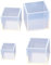 Moules De Coulée De Résine Carrée De Cube Grand Moule En Silicone Transparent Pour La Résine Époxy Rédaction D'accessoires De Fabrication De Bricolage 4pcs (20/25/35/50 Mm)
