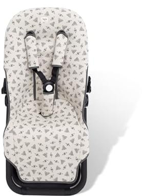 BCN ® - Sitzauflage mit Gurten für Bugaboo Cameleon 3 ® und Bugaboo Cameleon 3 Plus® - extra weiche Baumwolle - Ethnisch