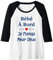 Femme Bébé à bord Humour femme enceinte je mange pour deux Manche Raglan