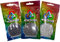 Mini-Sicherungsperlen, oberste Ebene, 3 Stück, Mini-Anthrazit, dunkel und hellgrau, 2,6 mm Sicherungsperlen