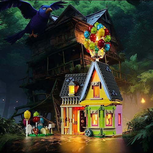LIGHTAILING Led Licht für Lego- 43217 Carls Haus aus „Oben“ – Beleuchtungsset Kompatibel Mit Lego Modell (Modell Set Nicht Enthalten)