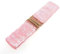 Cadoline Ceinture à paillettes rose pour femmes avec élastique extensible et boucle dorée Corset