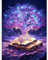 AIRDEA DIY Baum des Lebens Diamond Painting Set Erwachsene Kinder, Traumland Diamant Painting Bilder 5D Fantasie Diamant Kunst Diamant Malerei Set Cross Stickerei Malerei Kits für Heimdekor 30x40 cm