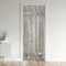 richhome Dorf Holz Tür Vorhang,Vintage Plank Holz Streifen Raum Divider Vorhang Abdeckung für Trennwand Schatten,Bauernhaus Stil Alte Scheune Tür Fenster Vorhang 1 Panel,86x203