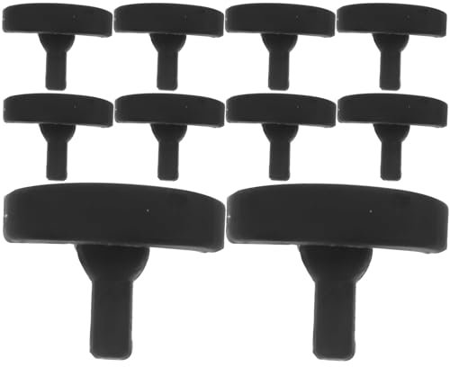 HOLIDYOYO Paraurti Per Piastra Grill Friggitrice Ad Aria Confezione Da 10 Resistenti Al Calore Non Facili Da Sostituire Materiale in Silicone Robusto Per Friggitrice Ad Aria