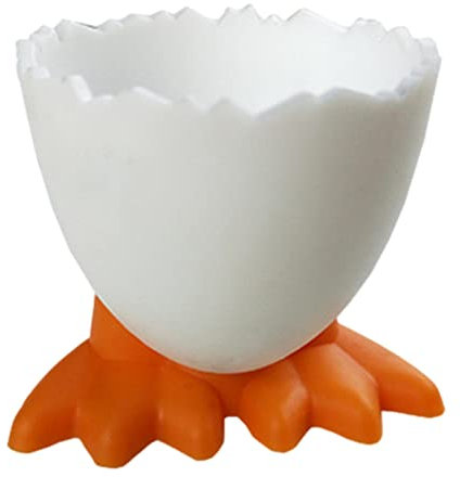 braai Eierbecherständer, PP Kinder Neuheit Eierbecher, Mikrowellengeeigneter Eierhalter Ständer, BPA Free Vintage Eierbecher, Frühstück Brunch Weich gekochte Eierständer Werkzeug für Tischdekoration