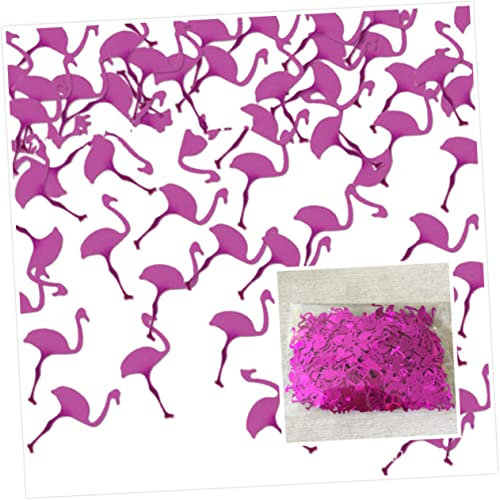 Flamingo Konfetti Violett Kunststoff für Hochzeit Party Halloween Feier