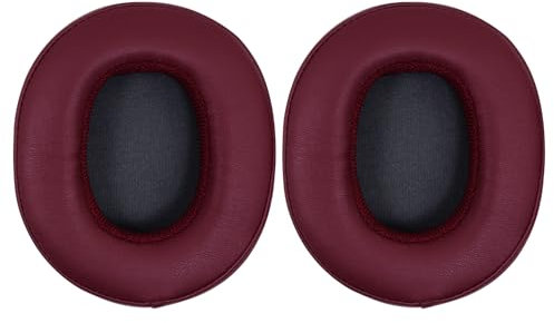 Replacement Ear Pads for Skullcandy Venue Wireless ANC, Headphones Ear Cushions Covers for Skullcandy Crusher Wireless/Evo/Hesh ANC/EVO/Crusher ANC Headset Accessories Ear Cups Repair Part (Red)