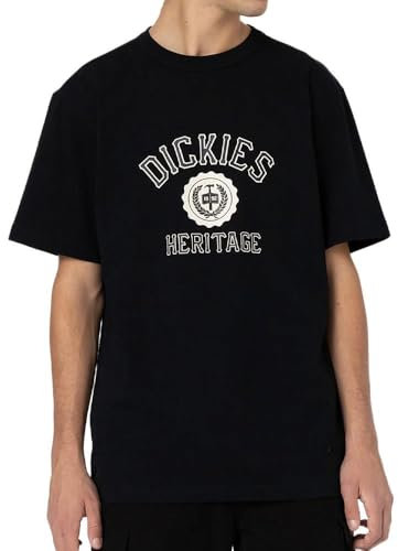 Dickies Oxford Short Sleeve T-Shirt S Black