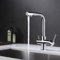 IMEX - Grifo de Cocina Osmosis | Grifo Monomando Fregadero con Osmosis 2 vías | Griferia de Cocina | Grifo en Latón |Serie Marsella| Color Cromado
