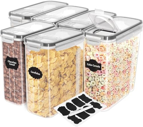 KICHLY Cereal Containers Storage (Pack of 24)