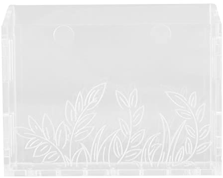 Qukaim Support de pot de fleurs avec ventouse pour plantes aquatiques, en acrylique perméable à l'air, design incliné, pot de fleurs aquatiques avec ventouse pour la maison, support de pot de fleurs