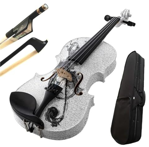 Violin Starter Set China Handcraft Arts Buntes Design Mit Saiten Bogenetui Akustikvioline