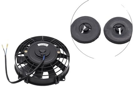 MIXOAE Kit de Montaje de radiador de Coche eléctrico, Ventilador de refrigeración de Aire Acondicionado de Coche, Pulgadas, Kit de refrigeración de Motor