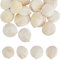 SOFPLATE 30 pièce de Décoration de Coquille Saint Jacques Coquillages Naturels Fête Que Blanc Été Plage Thème Océan Animal Petit sans Trou Artisanat Ornement D'Aquarium pour Mariage Maison Fête Rempl