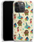Custodia di silicone compatibile con Apple iPhone 14 Pro Custodia trasparente Cover per smartphone trasparente Disney Oceania Pattern