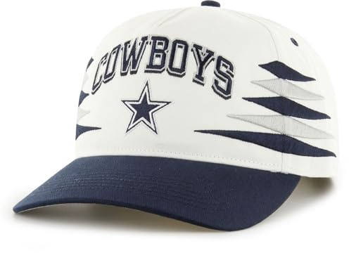 47 Dallas Cowboys NFL Diamond Cut Hitch RF Unisex Baseballkappe - Weiß