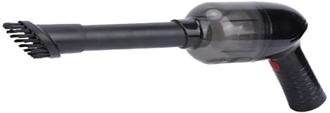 Denash Succión 9000Pa, Potencia 120W, Aspiradora de Mano Recargable, Liviana, Compacta e Inalámbrica, Batería de 1500mAh, para Coche, Hogar, Oficina, con Luz LED y Boquillas Múltiples