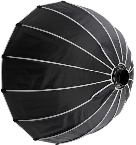 Deep Parabolische Softbox 90 cm con rejilla de nido de abeja y bolsa de transporte