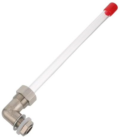 MUSISALY Acrylic Water Level Indicator for Boiler Cistern Tanks Transparent Liquid Gauge with Pressure Resistance Precise Monitoring Tool for Firefighting Pool and Storage Applications