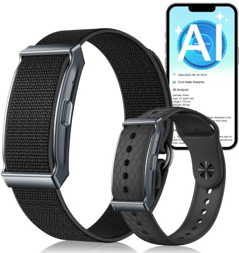 Moikmlih Orologio Fitness con 127 modalità sportive, 45-60 giorni di standby, Analisi Intelligente della Salute, Monitoraggio Del Sonno Della Frequenza Cardiaca, Fitness Tracker senza Schermo GPS