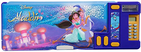 Disney Aladdin Federmäppchen, Kinder Stift Etui Organizer Große Kapazität, Schreibwaren Multi Storage Design mit Aladdin und Jasmin, Coole Sachen für Mädchen und Jungen
