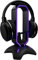 Tilted Nation RGB Headset Stand and Gaming Headphone Stand for Desk Display with Mouse Bungee Cord Holder with USB 3.0 Hub for Xbox, PS4, PC - Perfect Gaming Accessories Gift