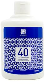 Valquer Profesional Oxigenada Estabilizada en Crema, 40 Volumenes (12%). Coloración capilar permanente. Uso profesional peluquería. Formulación vegana - 500 Ml
