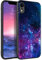 BENTOBEN iPhone XR Case 6.1'', Nebula Galaxy Glow in the Dark Slim Cover for iPhone XR, Thin Fit Hybrid Soft Rubber Bumper Protective Pattern Silicone Phone Cases for iPhone XR Boy Girls Men Women