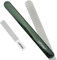 Langlebige Nagelfeile und Puffer-Set, 1 Diamant-Metall-Nagelfeile mit 1 Nano-Glas-Nagelpuffer, professionelles Maniküre-Werkzeug-Set für den Heim- und Salongebrauch