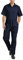 TopTie Herren Arbeitsoverall Kurzarm Overall Herren Arbeitskleidung mit Elastischem Bund- Marine M
