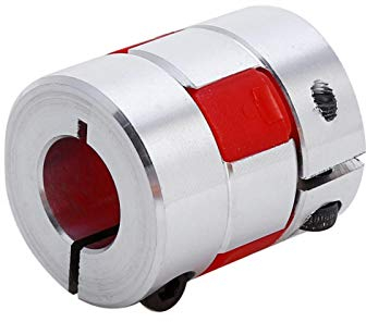 Wellenkupplung, Kupplung, Wellenkupplung 12mm, 8 Mm X 12 Mm Flexible Pflaumenwellenkupplung Cnc-Schrittmotor-Encoder-Kupplung Für 3D-Drucker Cnc-Maschine DIY-Encoder