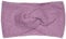 styleBREAKER Ladies Knitted Headband with Waffle Pattern and Twist Knot, Warm Winter Hairband, Headband 04026060, Colour:Lilac