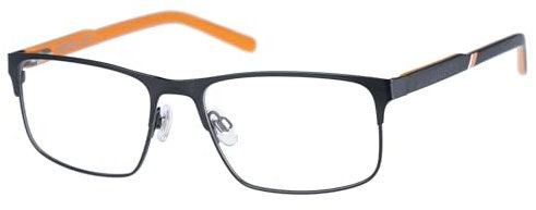 Superdry Rechteckig Stainless Steel Brillen in Orange für Herren, Brille mit Sehstärke, optional mit Sonnenbrillen tönung oder Blaulichtfilter (Modell SDO-JOSIAH-004)