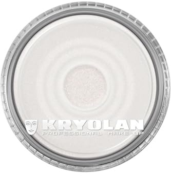 Kryolan - PAILLETTES FINES 4G BLANC PERLÉ