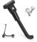 NVIYAM Scooter Ständer für Xiaomi M365 Scooterständer Standfuß Seitenständer Scooter M365 Roller Kickstand E-Scooter Kickstand Elektro Scooter Ständer Geeignet Elektrischer Roller Zubehör Schwar