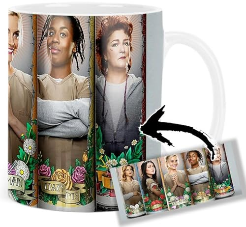 MasTazas Orange Is The New Black Taylor Schilling Uzo Aduba Laura Prepon Tasse Ceramique Mug
