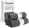 Yiclick Éponge Africaine Exfoliante pour le Corps, Serviette de Toilette en Nylon et Polyester