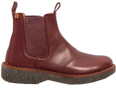 El Naturalista Damen Ankle Boots Yggdrasil, Frauen Stiefeletten,flach,Stiefel,Bootee,Booties,halbstiefel,Kurzstiefel,Cereza,37 EU / 4 UK